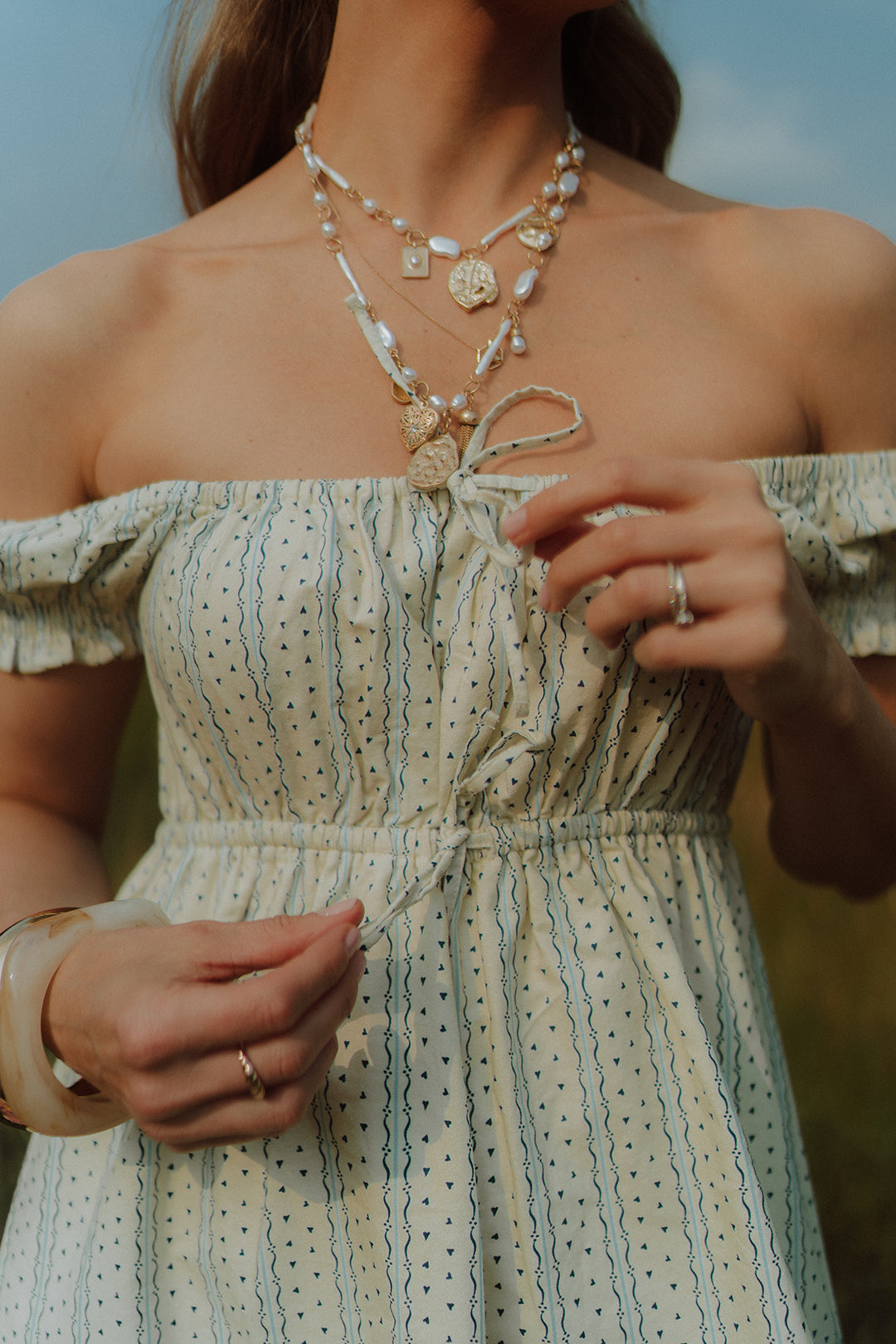 Freya summer dress close up by Wolvie