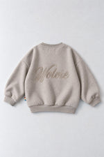 Gwen Grey Melange Oversized Sweater